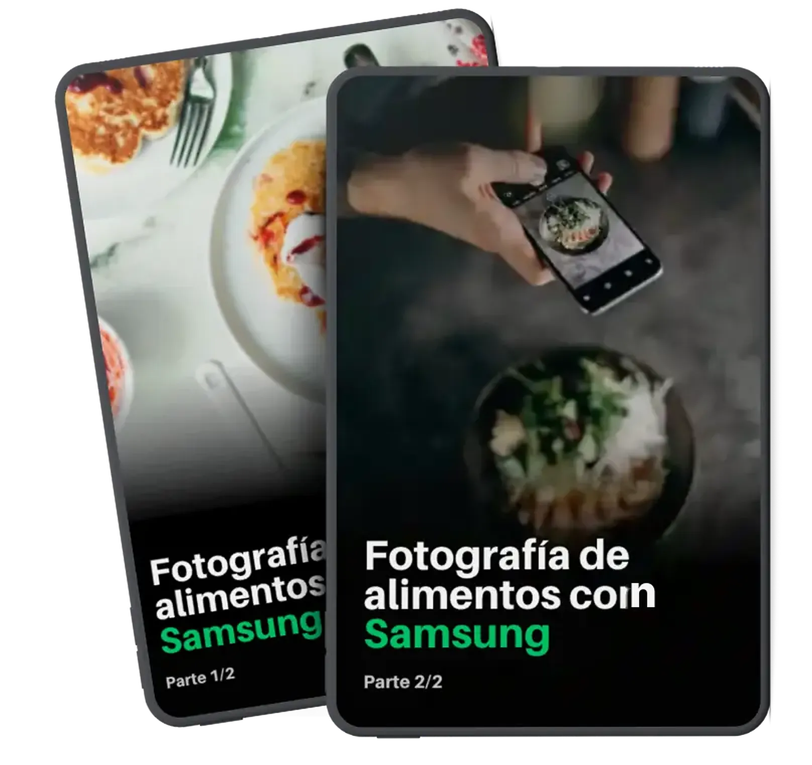 Bono: Fotografía de alimentos